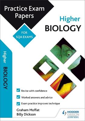 Book cover for Higher Biology: Practice Papers for SQA Exams