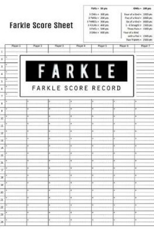 Cover of Farkle Score Record
