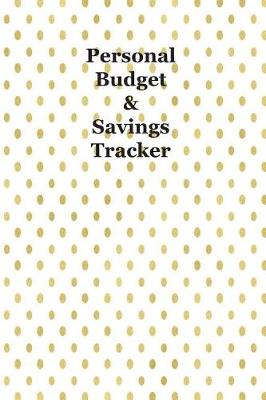 Book cover for Personal Budget & Savings Tracker