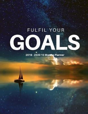 Book cover for 2019 2020 15 Months Goals Daily Planner