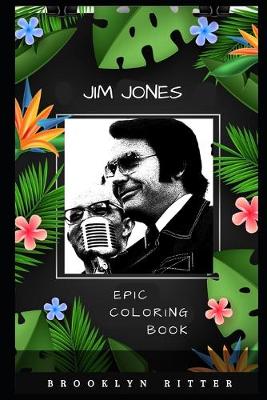 Cover of Jim Jones Epic Coloring Book