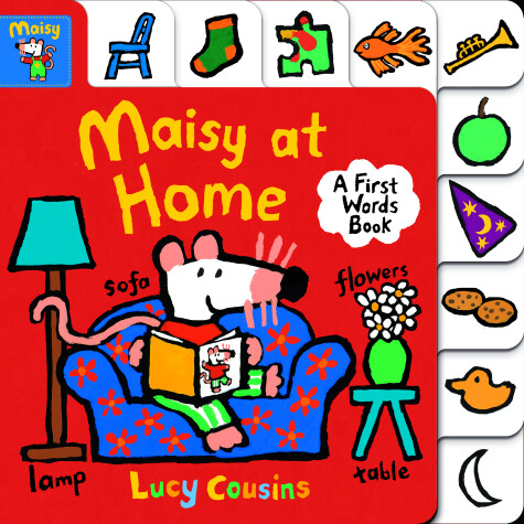 Book cover for Maisy at Home: A First Words Book