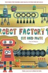 Book cover for Fun Art Projects (Cut and Paste - Robot Factory Volume 1)