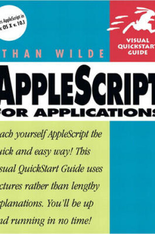 Cover of AppleScript for Applications