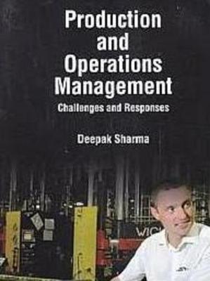 Book cover for Production and Operations Management Challenges and Responses