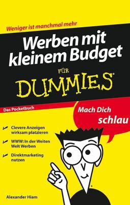 Book cover for Werben mit kleinem Budget f�r Dummies