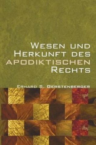 Cover of Wesen und Herkunft des Apodiktischen Rechts