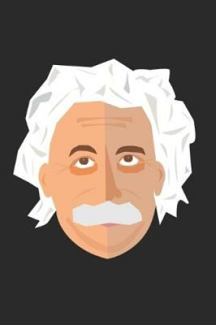 Cover of Portrait of Albert Einstein - Blank Lined Notebook