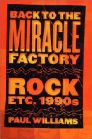Cover of Back to the Miracle Factory