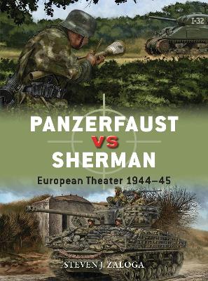 Book cover for Panzerfaust vs Sherman