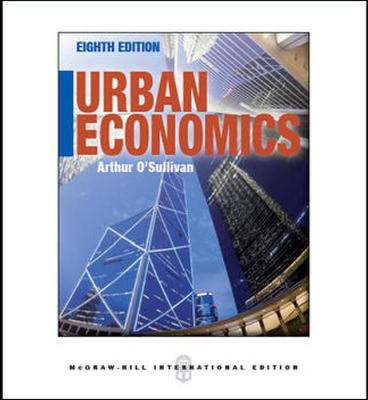 Book cover for Urban Economics (Int'l Ed)