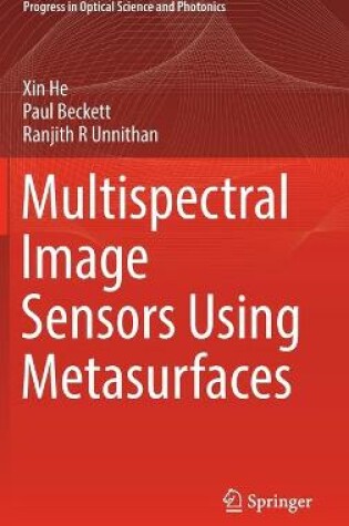 Cover of Multispectral Image Sensors Using Metasurfaces