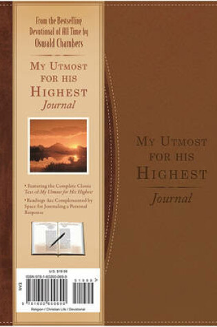 Cover of My Utmost for His Highest Journal