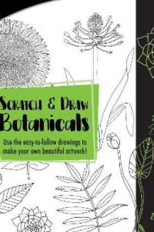 Cover of Scratch and Draw Botanicals