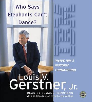 Book cover for Who Says Elephants Can't Dance? CD