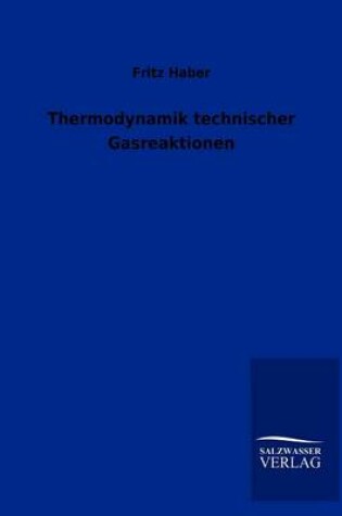 Cover of Thermodynamik technischer Gasreaktionen