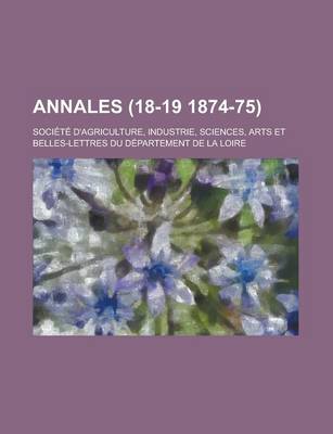 Book cover for Annales (18-19 1874-75)