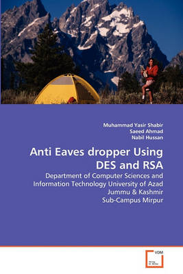 Book cover for Anti Eaves dropper Using DES and RSA