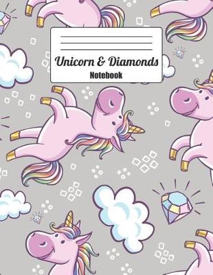 Book cover for Unicorn & Diamonds Notebook