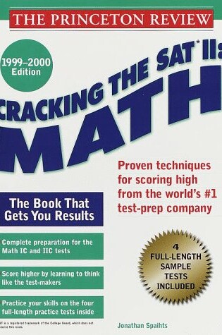 Cover of Cracking the Sat II