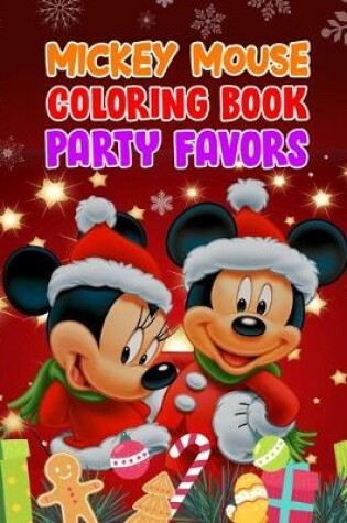 Cover of Mickey Mouse Coloring Book Party Favors