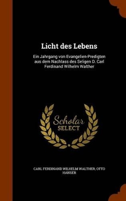 Book cover for Licht Des Lebens