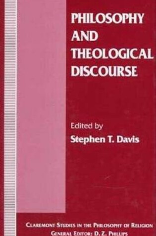 Cover of Philosophy and Theological Discourse