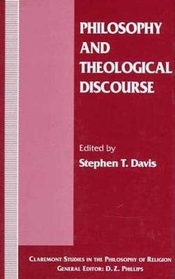 Cover of Philosophy and Theological Discourse