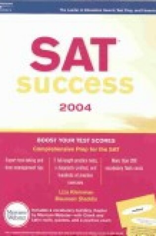Cover of SAT Test Prep Set 2004 (4 Vols)