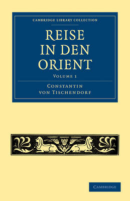 Book cover for Reise in den Orient