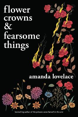 Book cover for Flower Crowns and Fearsome Things