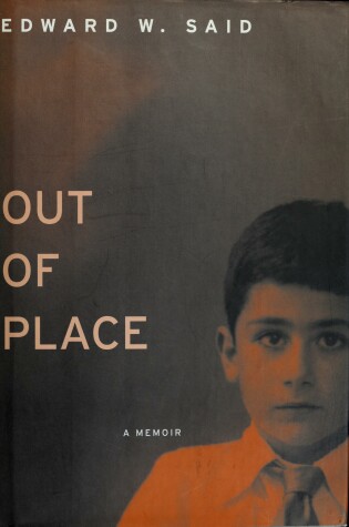 Cover of Out of Place: a Memoir