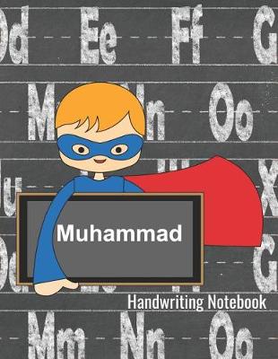 Book cover for Muhammad Handwriting Notebook