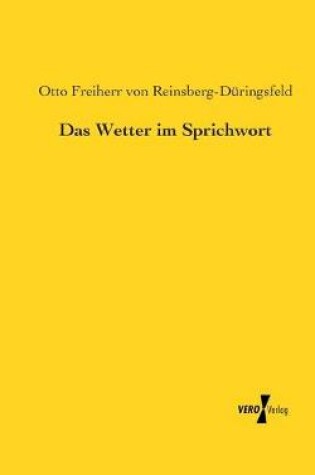 Cover of Das Wetter im Sprichwort