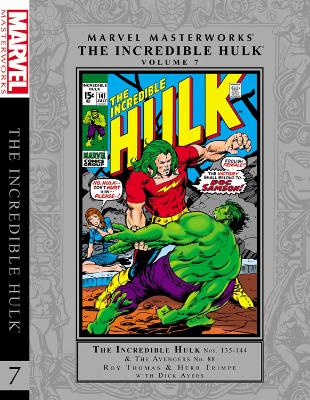 Book cover for Marvel Masterworks The Incredible Hulk Volume 7
