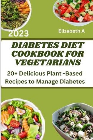 Cover of Diabetes Diet Cookbook for Vegetarians