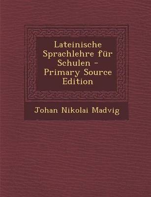 Book cover for Lateinische Sprachlehre Fur Schulen