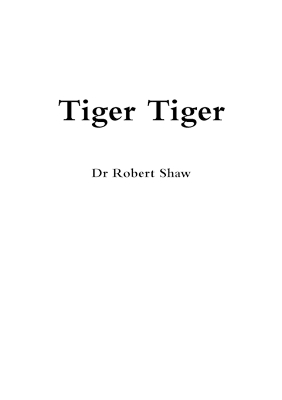 Book cover for Tiger Tiger