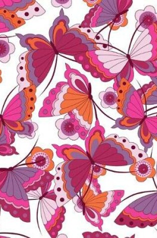 Cover of Butterfly Flower Pattern Notebook