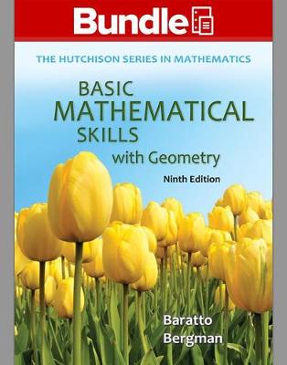 Book cover for Loose Leaf Basic Mathematical Skills with Geometry, with Aleks 360 11 Weeks Access Card