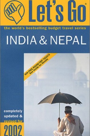 Cover of Let's Go India & Nepal 2002