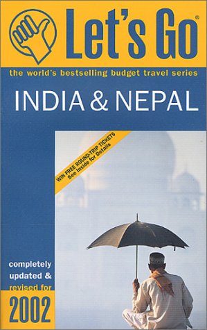 Book cover for Let's Go India & Nepal 2002