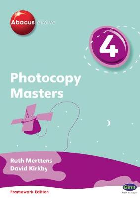 Book cover for Abacus Evolve Year 4/P5 Photocopy Masters Framework Edition