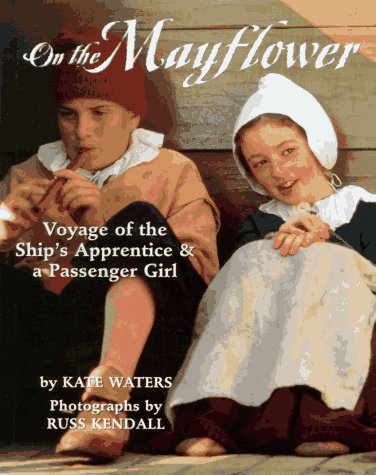 Book cover for On the Mayflower