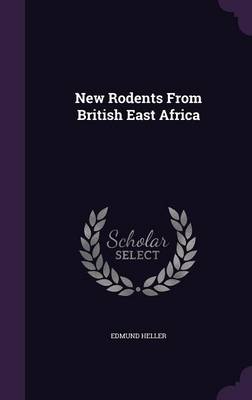 Book cover for New Rodents from British East Africa