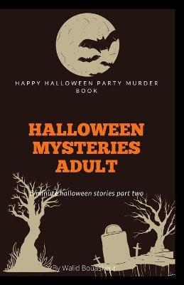 Book cover for halloween mysteries adult