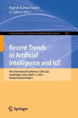 Cover of Recent Trends in Artificial Intelligence and IoT