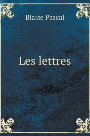 Cover of Les lettres