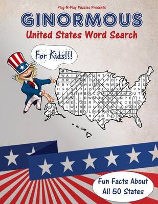 Cover of Ginormous United States Word Search