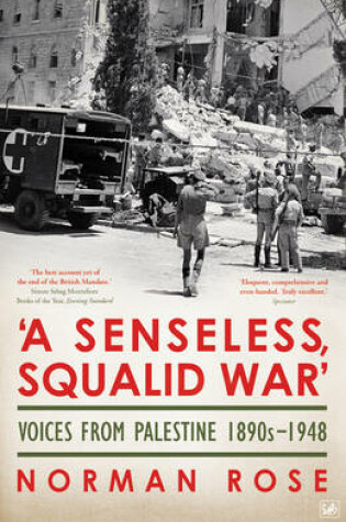 Cover of 'A Senseless, Squalid War'